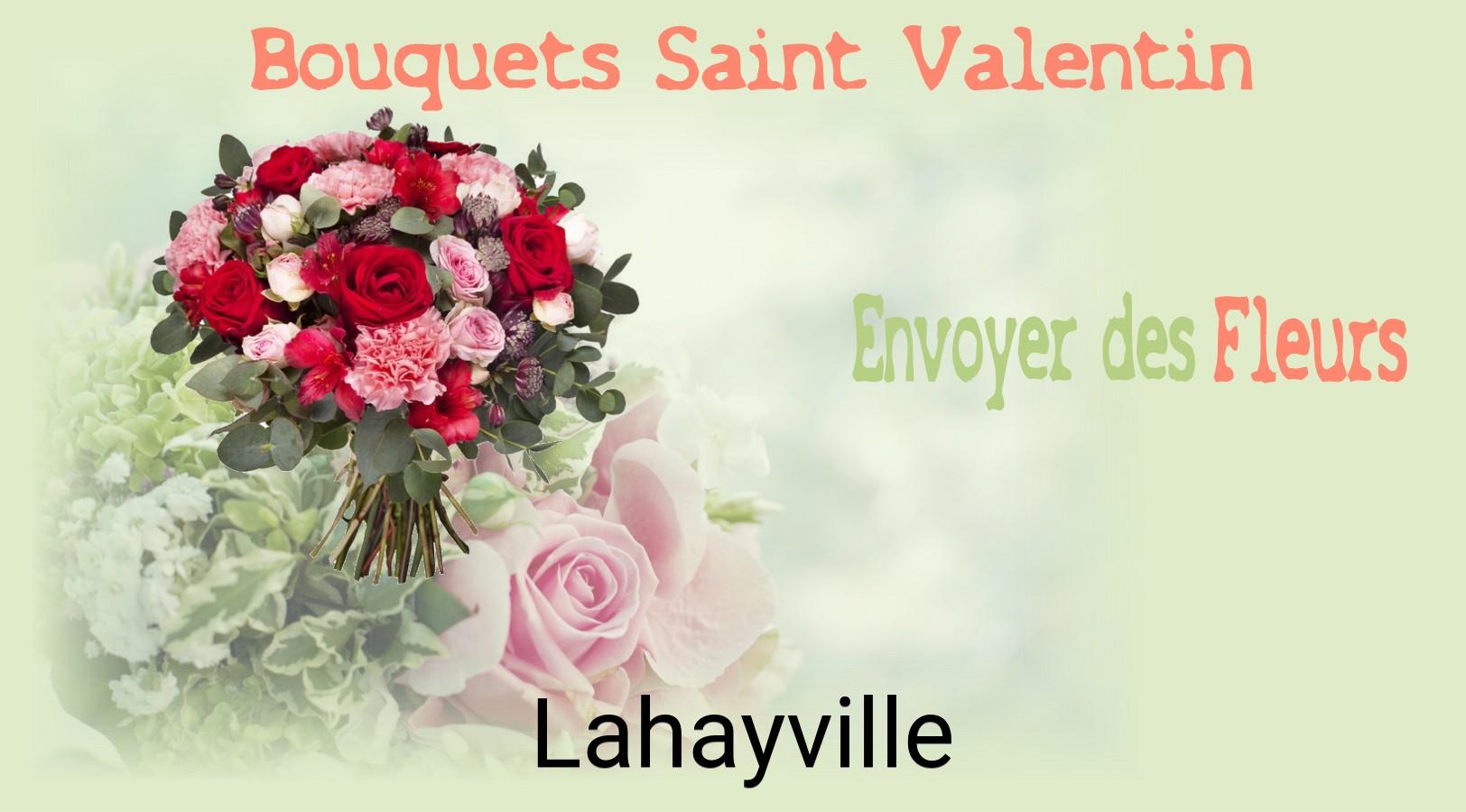 Roses de Saint-Valentin livrées à Lahayville